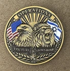 US Israel Operation Epic Fury Lion's Roar 2026 Joint Military Challenge Coin
