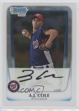 2011 Bowman Chrome Prospects AJ Cole #BCP160 0w8