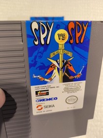 Spy vs. Spy NES testato/funzionante con istruzioni e manicotto antipolvere 