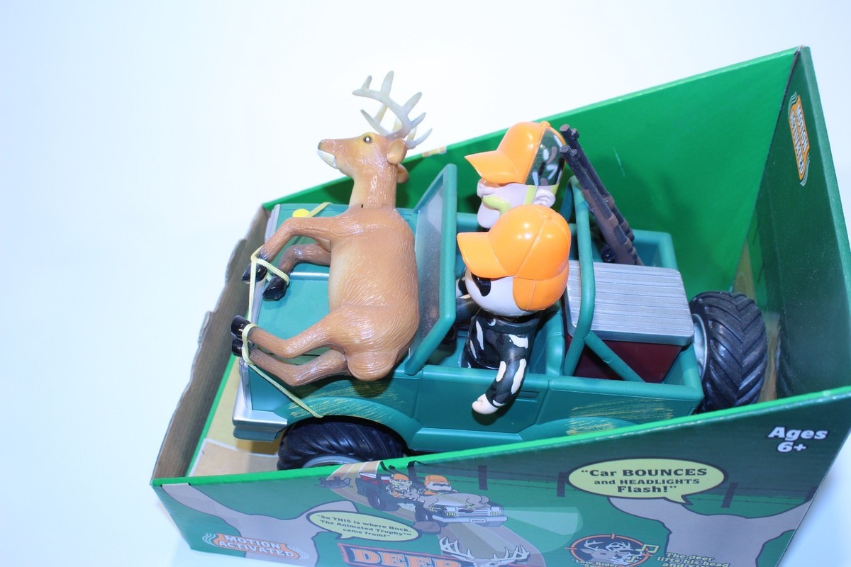 Gemmy Deer Ride Motion Activated Singing Buck Read Description New