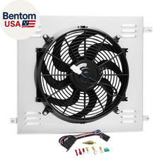 Aluminum Radiator Shroud Fan For 1955-1957 1956 Ford Thunderbird Series 4.8l5.1