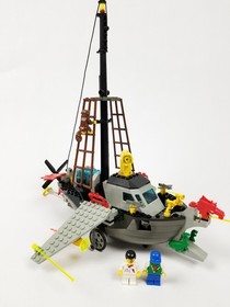 LEGO Time Cruisers 6493 Flying Time Vessel Complete Ship Twisters Cyber Timmy