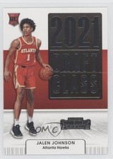 2021-22 Panini Contenders 2021 Draft Class Contenders Jalen Johnson #20 0l1o