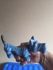 Unusual Sylvac Blue Dog.  pb99