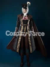 Game Bloodborne The Hunter Maria Cosplay Costume Women Halloween Outfit