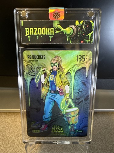 2026 Bo Jackson Battle Arena Slime Glow PB Buckets Case Hit! Rookie Inspired!