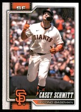 2026 Topps #57 Casey Schmitt San Francisco Giants 58142