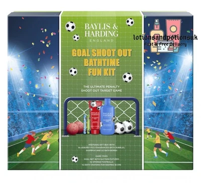 Baylis & Harding Goal Shoot Out Bathtime Fun Kit Children's Christmas Gift Set