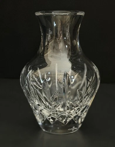 Vintage WATERFORD Crystal 5” Glenn Posy  Vase #114862 Made in IRELAND EUC