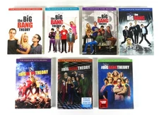 The Big Bang Theory DVD Complete Seasons 1 - 7 Sealed 6 & 7