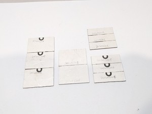 PZT-880 Navy III Piezoelectric Plate Pieces 2MHz Ultrasonic Transducer Crystal