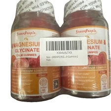 Green People2500 Mg Magnesium Complex Calm Gummie Set Of 2 Exp 02/27