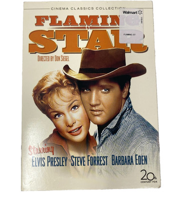 Flaming Star DVD Elvis Presley Steve Forrest Barbara Eden Cinema Classics Sealed