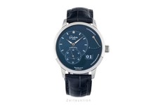 Glashütte PanoReserve acier à remontage manuel montre pour hommes 1-65-01-26-12-