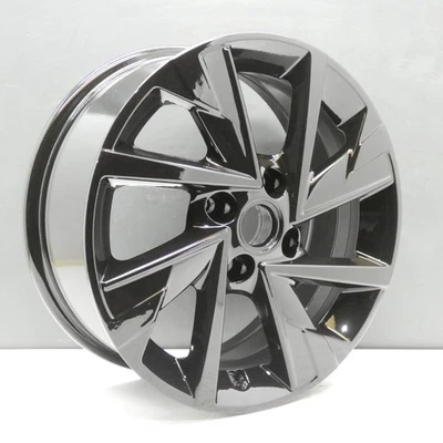 Vauxhall Corsa F Schwarz 16 " Alu Felge 6.5J ET38 OEM 9847228980 Original X1 - Bild 1 von 4
