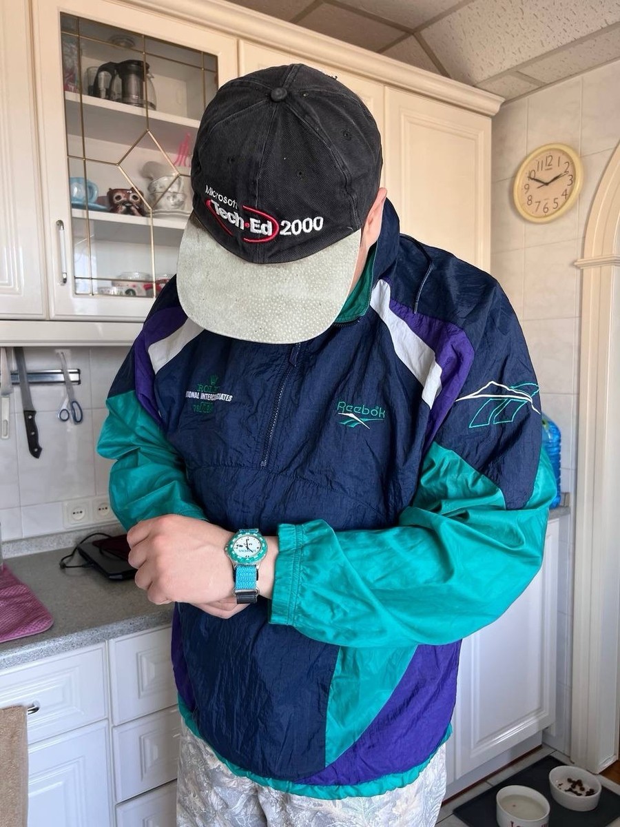 ROLEX NATIONAL INTERCOLLEGIATES REEBOK 97 Vintage Windbreaker