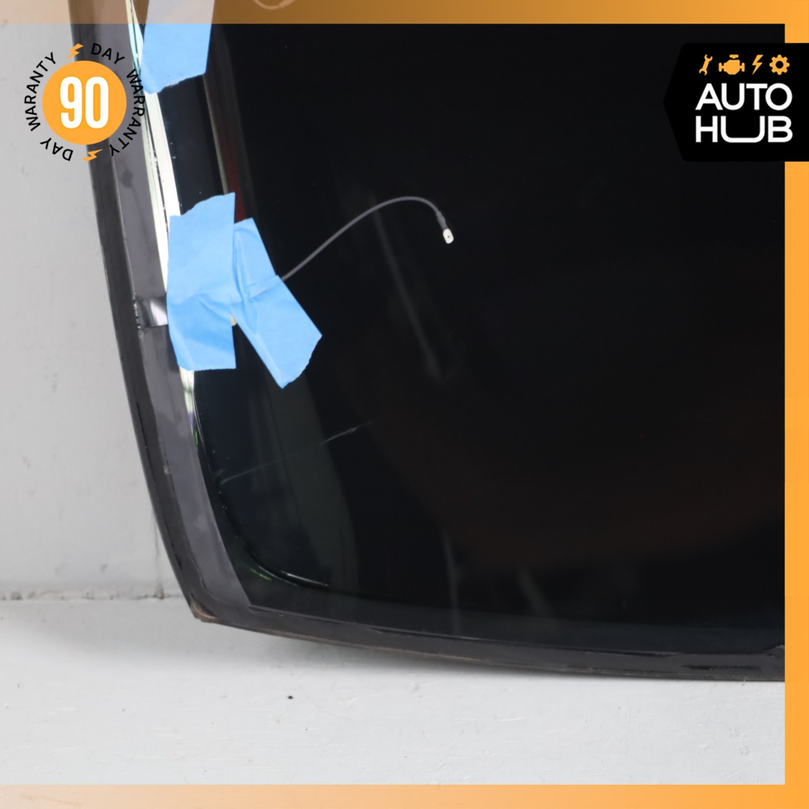 12-17 Bentley Continental GT Coupe Rear Windshield Wind Shield Glass OEM 73k