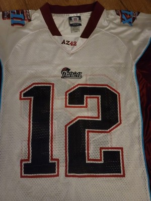 New England Patriots Tom Brady Reebok AZ-42 Super Bowl Jersey