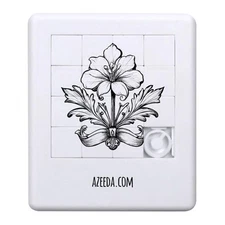 'Lys Flower Vintage Design' Sliding Puzzle (PZ00035228)