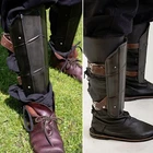 Medieval Dark Drake Greaves Leg Protectors Perfect Costume Re-enactment & LARP