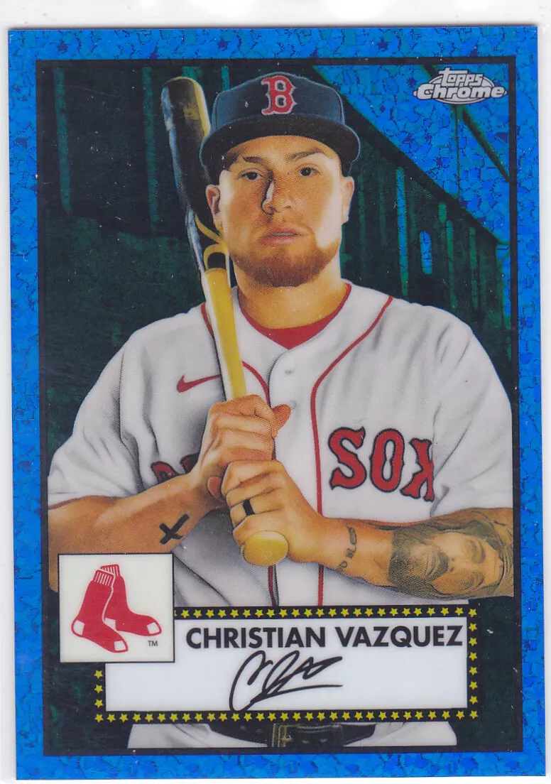Christian Vazquez trading card