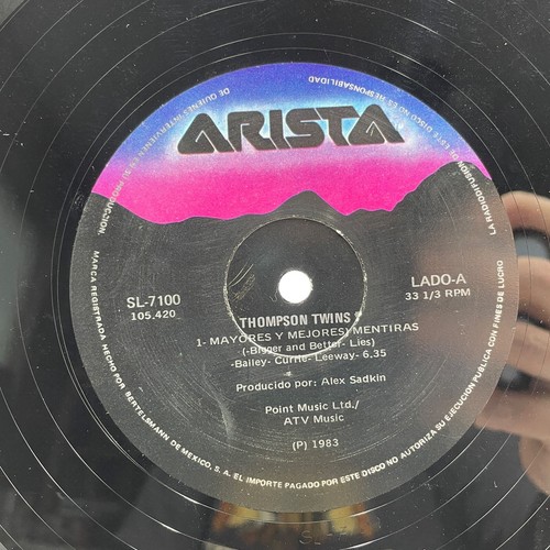 Thompson Twins – Lies - Mexico 12" Single - Arista – SL-7100 - 1983 - VGC+ - Picture 5 of 7