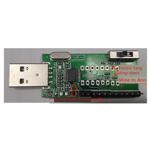 CH341A Programmeer Module V1.7 – Met 1.8V Level Shift, Voor 24/25/93/45/95 Chips 4 miniatura
