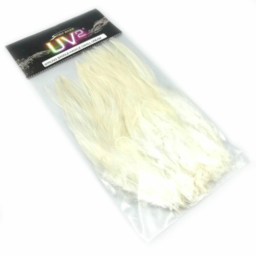 Sella con corde UV2 HACKLE - Fly Legatura Gallo Piume Acqua Salata Spirit River NUOVA - Foto 4 di 24