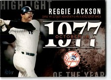 2015 Topps Update #H-77 Reggie Jackson Highlight of the Year