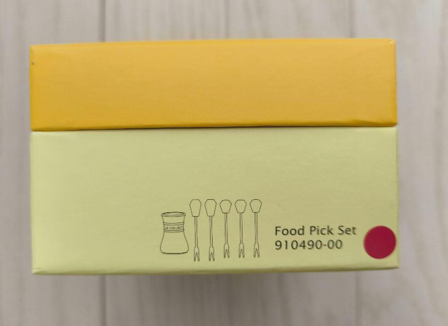 Le Creuset Core Rainbow Food Pick Set, Cutlery Fruit Forks