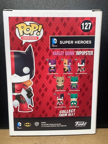 Funko POP DC Super Heroes 127 Harley Quinn Impopster - Picture 3 of 7