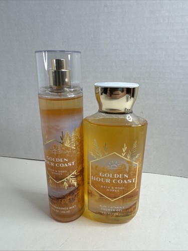 Bath & Body Works Golden Hour Coast Duschgel & Duftnebel 2er Set