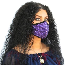 Luxury Sequin Glitter Face Mask Fashion Bling Sparkly Masks Party Wedding Mask 