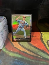 2022 Topps Chrome Ben Baller Jack Flaherty # 195 St. Louis Cardinals