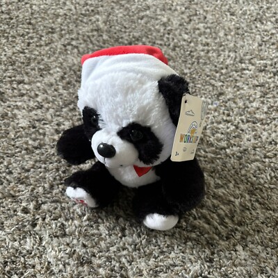 Build-A-Bear Buddies  Beary Merry North Pole Panda Plush Toy - NEW