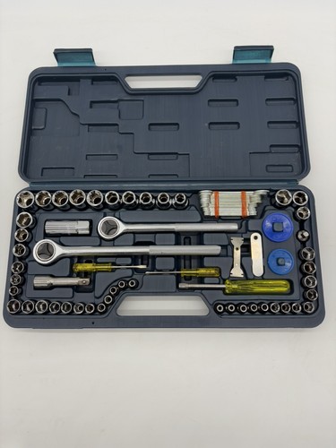Cummins Industrial Tools 75pc Combination Socket Set 3/8 & 1/2" drive SAE/Metric - Picture 3 of 5