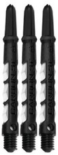 One Set Harrows Carbon ST Medium Dart Shafts - Ships w/ Tracking - White