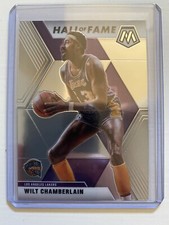 2019 Panini Mosaic Wilt Chamberlain Hall of Fame Base #285 Los Angeles Lakers