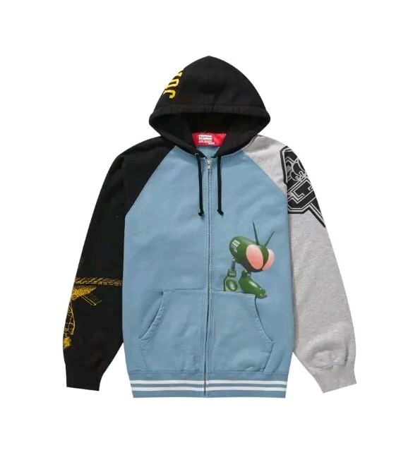 Junya Watanabe COMMES des Garcons x SUPREME FW'21 Full Zip Hooded