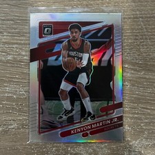 2021-22 Panini Donruss Optic - #49 Kenyon Martin Jr. Holo Silver Prizm Rockets