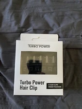 6PCS Salon Croc Hair Styling Clips-Sectioning Alligator Hair Clip Plastic-black