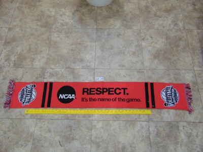 2012 NCAA Women's Volleyball Division 1 Championship Scarf Respect Name of Game