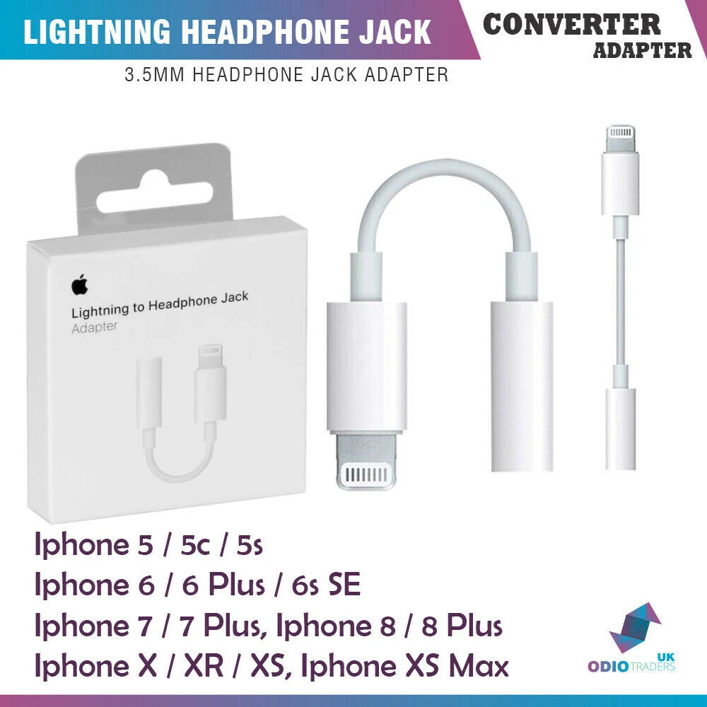 Lightning to 3.5 mm Headphone Jack Adapter - Apple