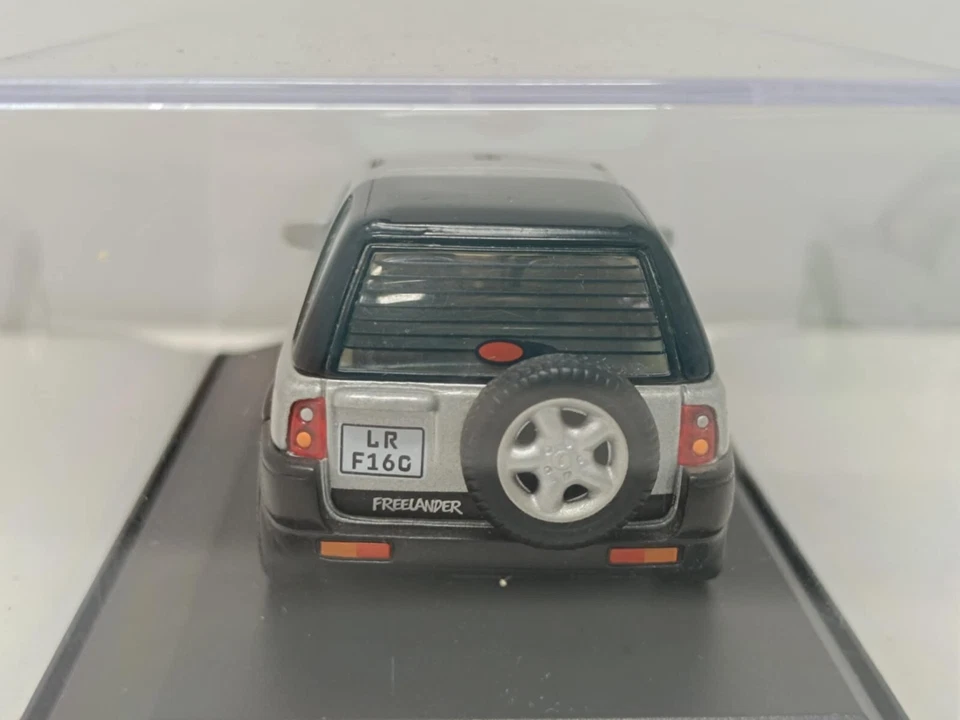 Land Rover Freelander 1997 Grigio - Cararama Hongwell 1:43 Usato in Teca Rare - Immagine 4 di 4