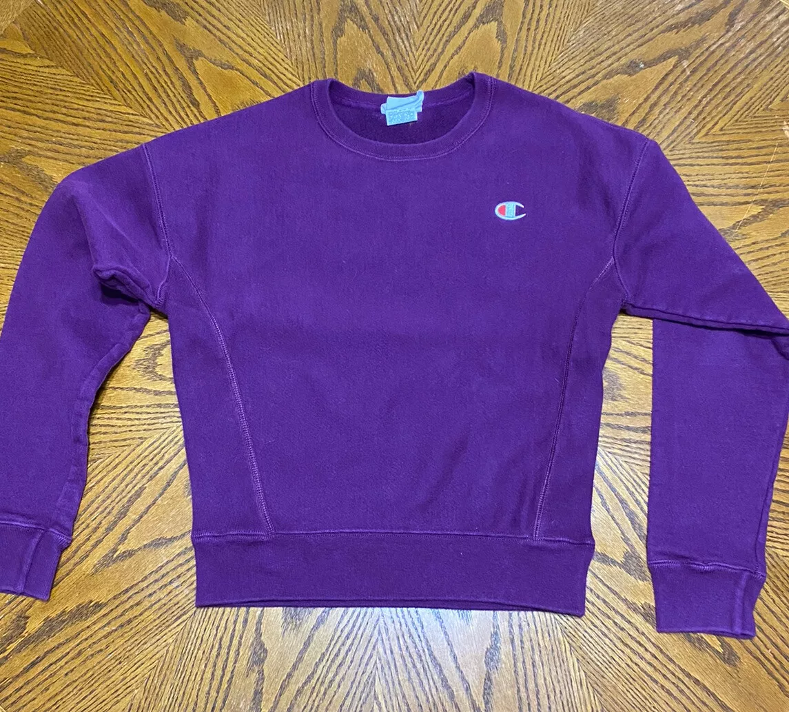Champion sweatshirt clearance womens purple