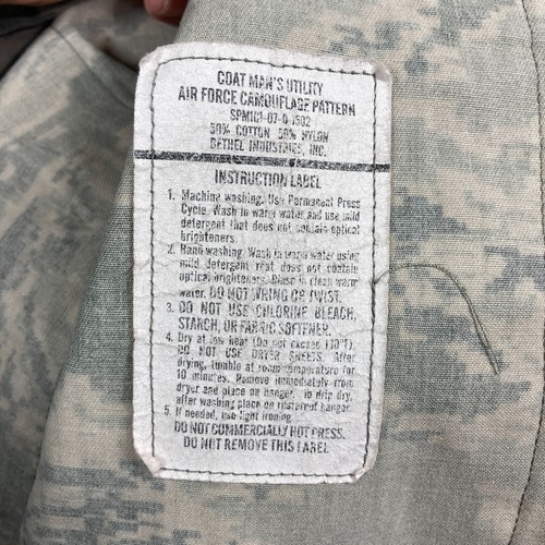 DSCP US Air Force Army Mens 36R Digital Camouflage SPM101 Military Shirt - Picture 7 of 8