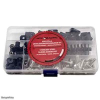 Verkleidungsschrauben Oem Style Passend FüR Kawasaki ZX-6R 98-02 Silber Style 2