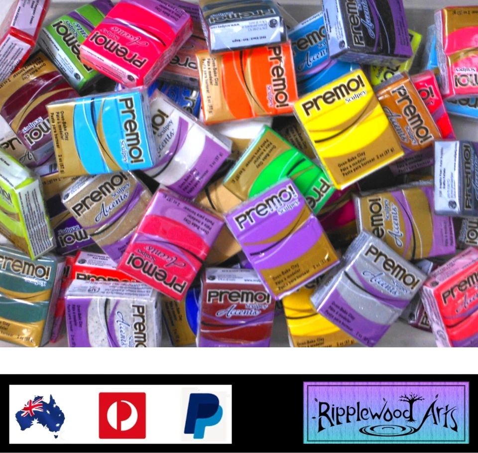 Sculpey PREMO Professional oven bake Polymer Clay  - All Colors and Sizes - image 1 of 4