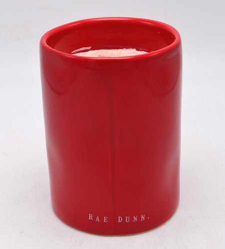 Rae Dunn Christmas Scented Candle Single Wick JINGLE BELLS Evergreen Mistletoe - Picture 5 of 7