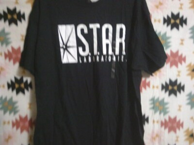 NWT Flash Branded (STAR) Laboratories Mens Tshirt--Size - Main Image